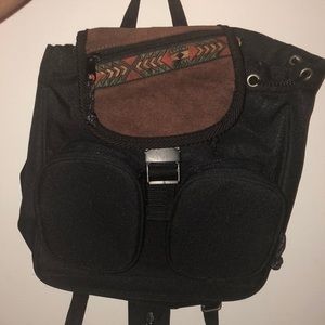 Southwestern aztec mini backpack
